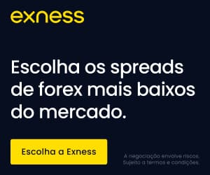 Exness — escolha os menores spreads de forex do mercado