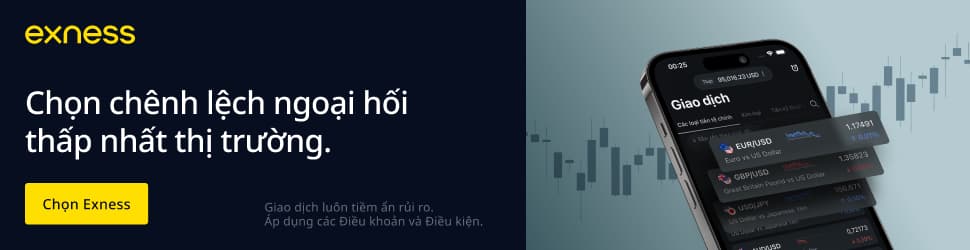 Exness — chọn mức spread forex thấp nhất trên thị trường